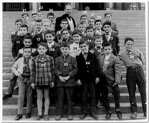 BOUISSEVILLE ECOLE ST AUGUSTIN 1961 CM1